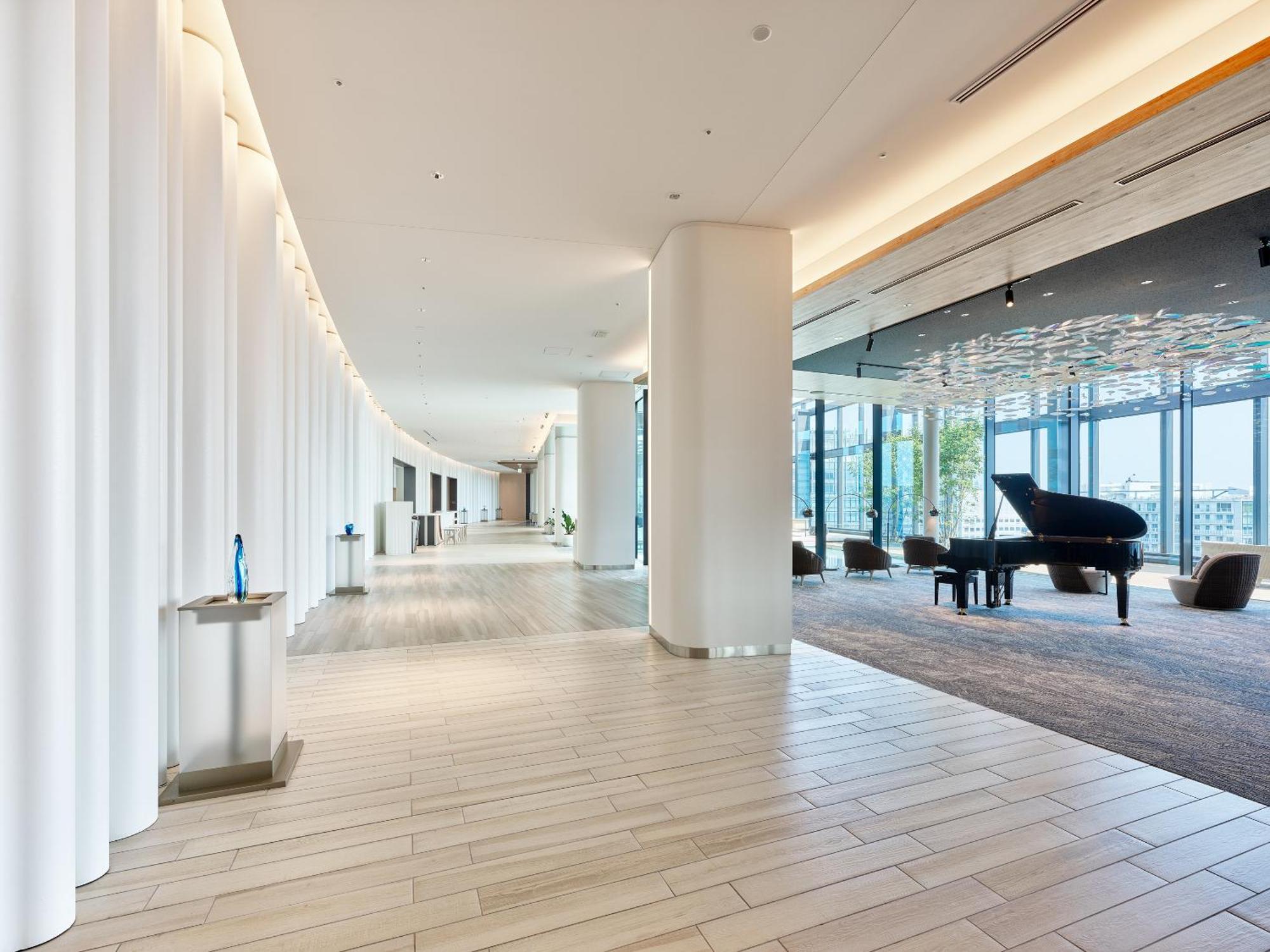 Mitsui Garden Hotel Yokohama Minatomirai Premier Exterior foto The lobby